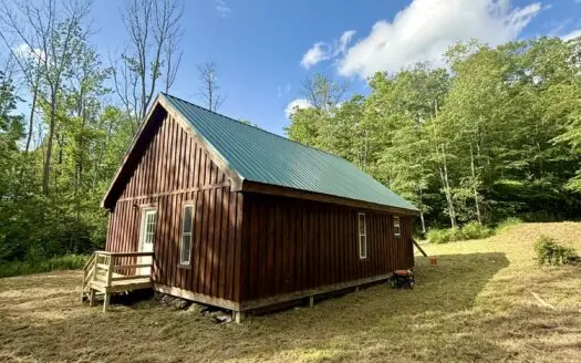 Secluded Acreage With Cabin For Sale in Sherburne, NY
