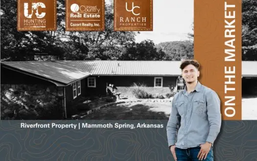 Riverfront Home in the Arkansas Ozarks