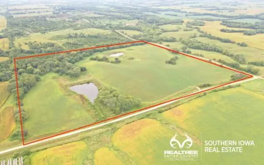 Hunter’s Paradise – 40 Acres…Row Crop, Timber, Building Potenti