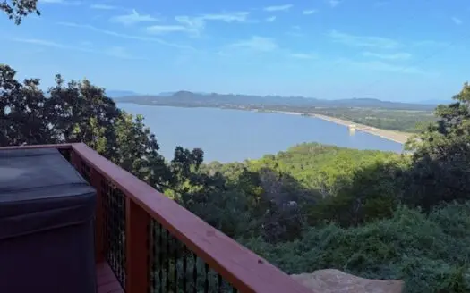 Mountain Water Views Log Cabin for Sale Sardis Lake Clayton, OK