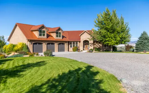 Colorado Custom Home with Acreage and Pond