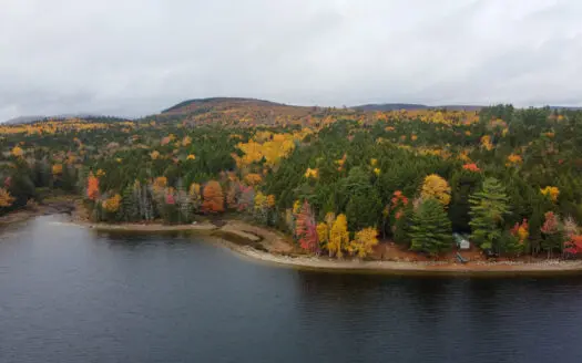 Rustic Style Maine Lakefront Camp