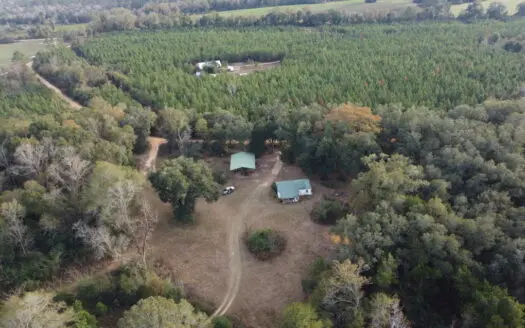 Home & 40+-acres  bordering Conecuh national forest, Wing Alabama