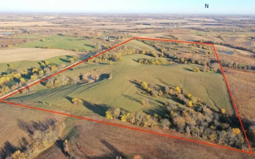 80 ± Acre Northern Parcel Farmland for Sale in Blockton, IA