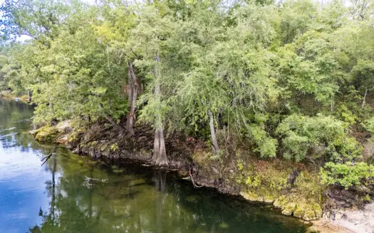 Santa Fe River Lot – High Ground! – Beautiful Views