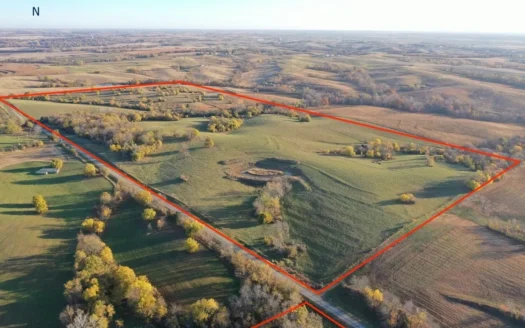 80 ± Acre Northern Parcel Farmland for Sale in Blockton, IA