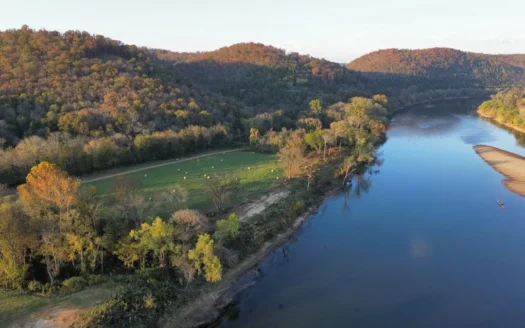 Riverfront Lot For Sale In North Central Arkansas