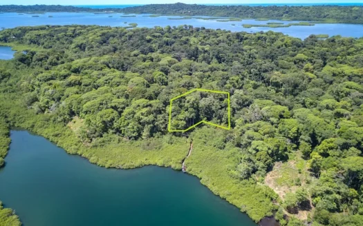 1.2-Acre Elevated Waterfront Land in Bastimentos, Bocas Del Toro