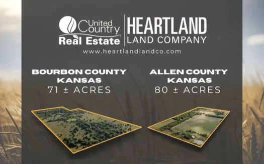 Allen County Kansas 80 Acres & Bourbon County Kansas 71