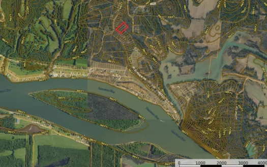 Land For Sale In River Resort In Clifton, TN, Boat Ramp Access