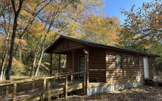 Log Cabin on 5 Acres in Scenic Southeastern Oklahoma