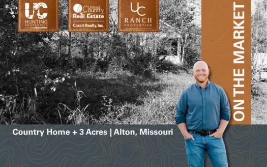 Country Home and 3 Acres for sale in Alton, Missouri