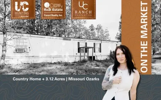 Country Home + 3.14 Acres in the Missouri Ozarks