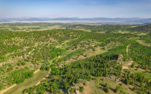 Mountain Log Home for Sale in Como Colorado with extra lot!