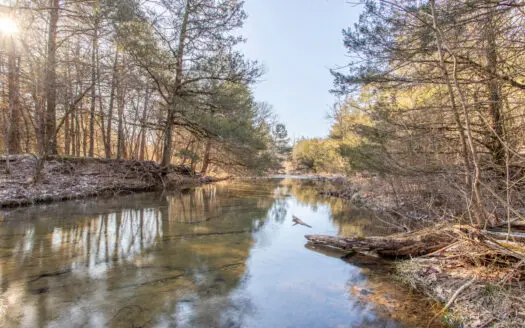 5 Acre of Creek frontage in North Central AR – Owner Financing!