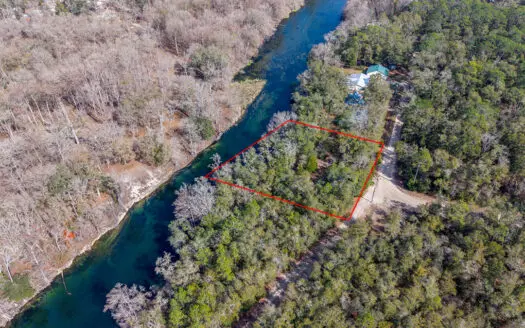 River Front Vacant Land For Sale in Branford, FL