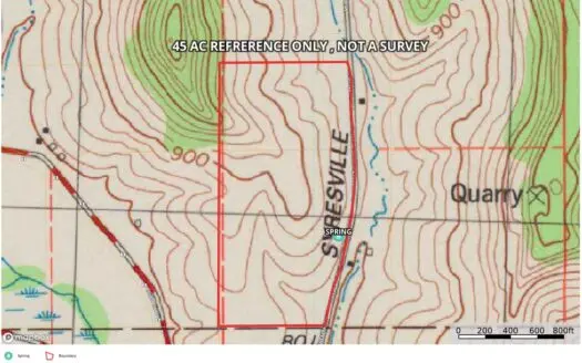 45 +/- Acres Driftless Region of Richland County