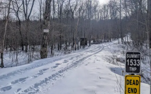 Tract 10- Gently rolling hillsides back a dead end road