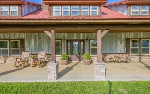 55‑Acre Texas Cattle Ranch with 5BR Custom Home