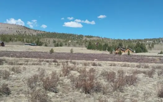 Amazing view lot in Glacier Ridge Alma Colorado