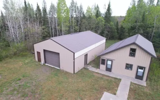 120 Acres with New Cabin located in Butternut, WI