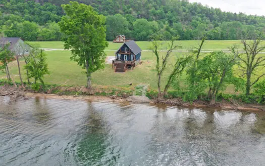 Riverfront Lot And Home For Sale In North Central Arkansas