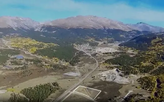 Amazing view lot in Glacier Ridge Alma Colorado