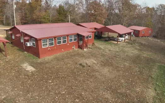 112-Acre Timberland Retreat with Cabin in Linden, Tennessee