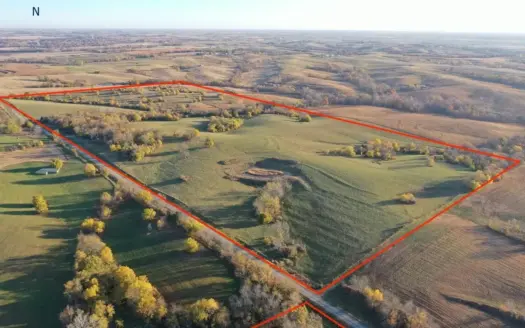 80 ± Acre Northern Parcel Farmland for Sale in Blockton, IA