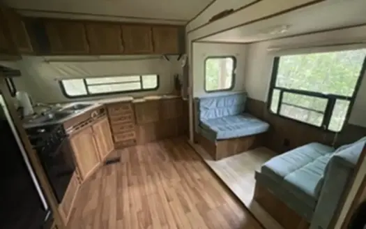 Camper on 45 Acres in Ozark Mountain