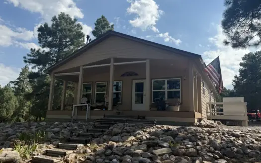 Mountain Home on 13.99+/- with no CCR’s with garage great views