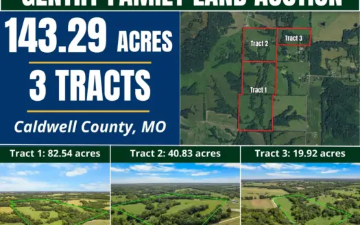Tract 1: 82.54 Acres of Secluded Land Near Mirabile, Missouri