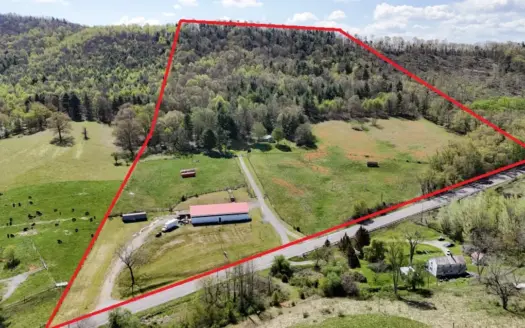 Sprawling 40 Acre Hobby Farm Just Minutes from Wytheville VA