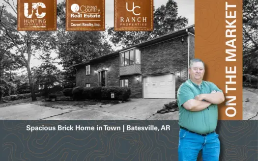 Spacious Brick Home in Town | Batesville, Arkansas