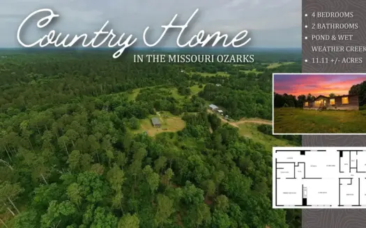 Ozarks Fixer-Upper on 11 Acres | Winona, MO