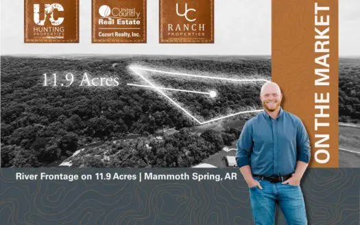 River Frontage on 11.9 Wooded Acres | Mammoth Spring, AR