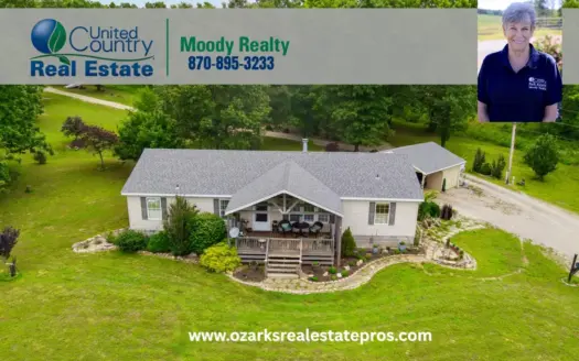 Country Home With Acreage Near Salem Arkansas