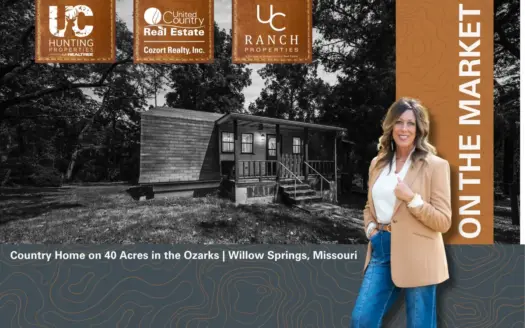 Country Home on 40 Acres in the Ozarks | Willow Springs, Missouri