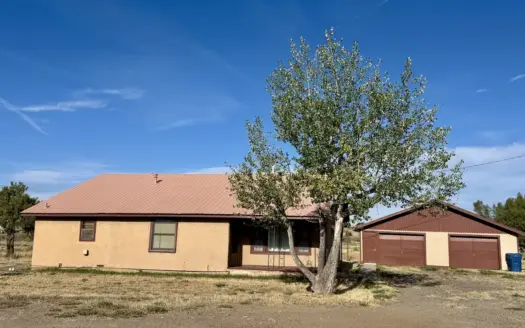 Village of Chama Home on Acreage in Town, 3 BR / 2 BA with Garage