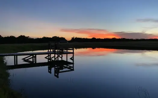 60 Acre Ranch in Burton, TX with Pond & Solar Powered Well