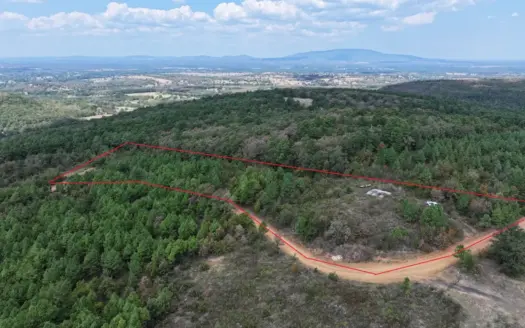 Off-Grid Cabin Site with View – For Sale