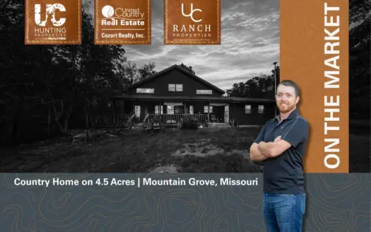 County Home on 4.5 Acres in the Ozarks | Mountain Grove, Missouri