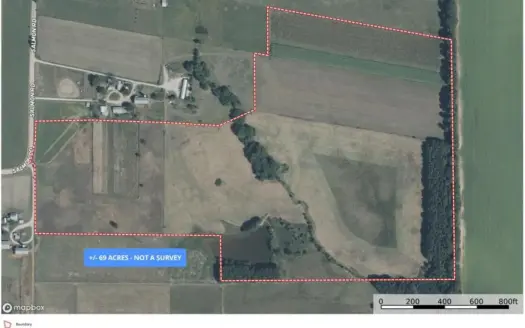 +/-69 Acre Farm with Pond & Pasture For Sale in Pontotoc, MS