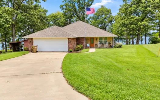 Beautiful Waterfront Home on Lake Winnsboro Wood County Texas