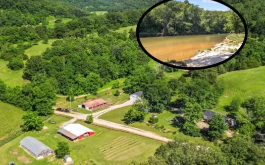 Self-Sufficient Home on 80 Acres & Live Water Douglas Co, MO