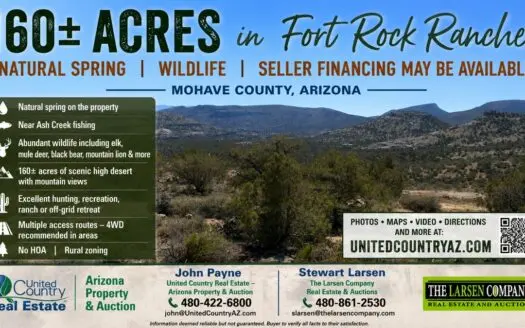 160 Acres with Spring & Wildlife | Fort Rock Ranches