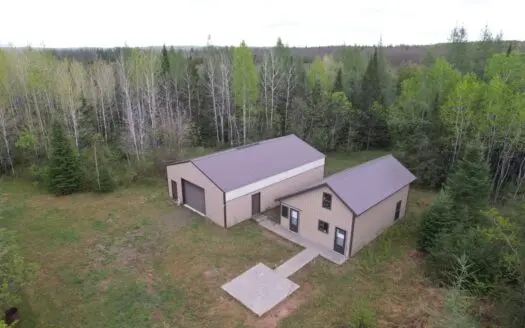120 Acres with New Cabin located in Butternut, WI