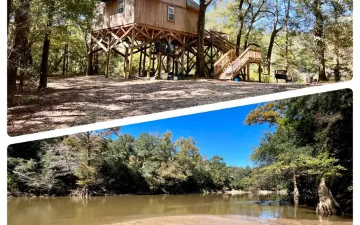 Secluded Riverfront Home for Sale Hartford Al River Getaway