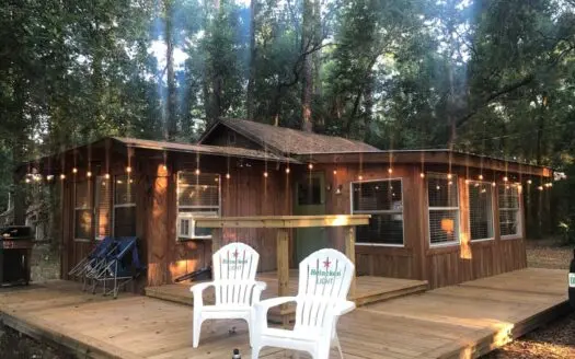 It’s Time to Retreat to the River in Your 1br/1ba Cottage on