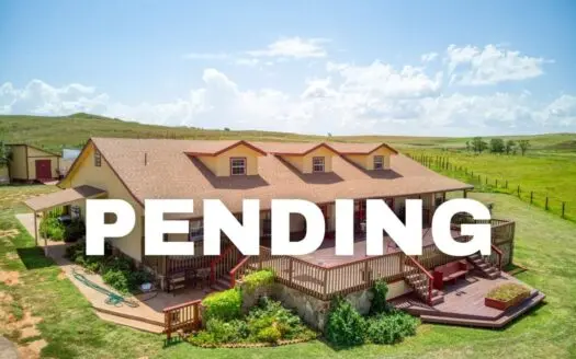 Foss Lake Country Home for Sale, Foss, Ok, Custer County